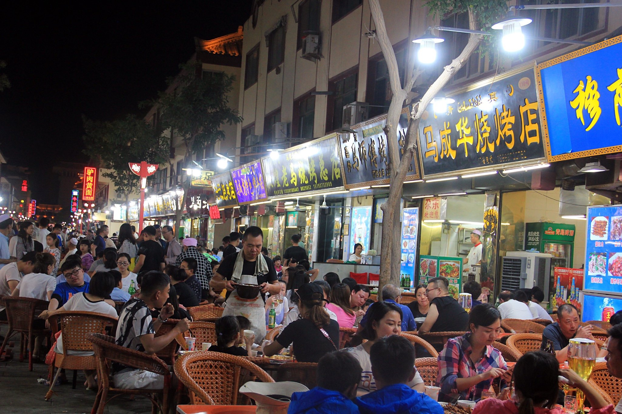 敦煌沙洲夜市（敦煌夜市） 参考图 1